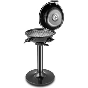 Costway - Electric bbq Grill Portable Standing Grill w/Grilling Rack-Black Costway - Electric bbq Grill Portable Standing Grill w/Grilling Rack-Black