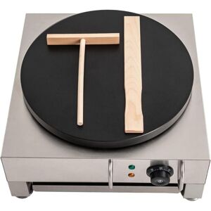CNCEST Electric Crepe Maker 16 Inch Large Pancake Machine Crepes Griddle With Wooden Spreader Commercial Single Electric Crepe-Pancake CNCEST Electric Crepe Maker 16 Inch Large Pancake Machine Crepes Griddle With Wooden Spreader Commercial Single Electric Crepe-Pancake