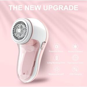 HÉLOISE Electric Lint Shavers, Lint Remover with 1 Spare Shaving Blade, Portable Fabric Lint Shaver for Clothes, Furniture, Bedding, Carpet HÉLOISE Electric Lint Shavers, Lint Remover with 1 Spare Shaving Blade, Portable Fabric Lint Shaver for Clothes, Furniture, Bedding, Carpet