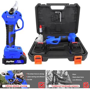 Dayplus - Electric Pruning Shears Brushless Cordless Tree Branch Garden Cutting Clipper Dayplus - Electric Pruning Shears Brushless Cordless Tree Branch Garden Cutting Clipper