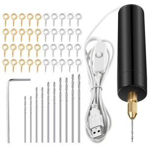 TLILY Electric Resin Drill Set,Including Eye Screws,Twist Bits Tools,Electric Mini for DIY Keychains Crafts Making TLILY Electric Resin Drill Set,Including Eye Screws,Twist Bits Tools,Electric Mini for DIY Keychains Crafts Making