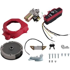 MAXPEEDINGRODS Electric Start Starter FlyWheel Switch Charging Coil Kit for Honda GX160 GX200 MAXPEEDINGRODS Electric Start Starter FlyWheel Switch Charging Coil Kit for Honda GX160 GX200