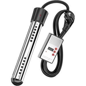 Gotrays - 1500W Electric Water Heater with Immersion Voltage, Swimming Pool Water Heater, Portable Water Heater, Suitable for Ponds, Buckets Gotrays - 1500W Electric Water Heater with Immersion Voltage, Swimming Pool Water Heater, Portable Water Heater, Suitable for Ponds, Buckets