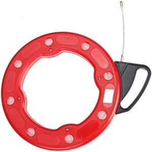 TINOR Electrician Wire Puller Needle Fiberglass Cable Grommet Professional Cable Puller Flexible Glider Fish Tape Swivel Portable Reel Conduit Duct Pulling TINOR Electrician Wire Puller Needle Fiberglass Cable Grommet Professional Cable Puller Flexible Glider Fish Tape Swivel Portable Reel Conduit Duct Pulling