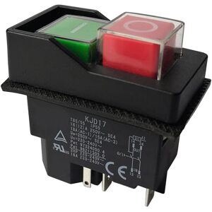Tlily - Electromagnetic Switches Pushbutton for Garden Tools KJD17 220V 5 Pin -Terminals Tlily - Electromagnetic Switches Pushbutton for Garden Tools KJD17 220V 5 Pin -Terminals