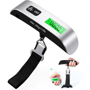 Csparkv - Electronic Luggage Scale, Portable Travel Suitcase Scale, Temperature Measurement Function, Tare Function max 50 kg/ 110 lb for Travel Csparkv - Electronic Luggage Scale, Portable Travel Suitcase Scale, Temperature Measurement Function, Tare Function max 50 kg/ 110 lb for Travel
