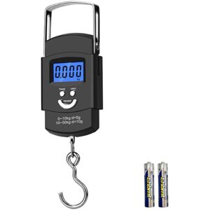 Linghhang - Electronic Luggage Scale with Hook, Max 50kg/110lb Portable Digital Scale, with lcd Display and One-Button Tare Function, Suitable for Linghhang - Electronic Luggage Scale with Hook, Max 50kg/110lb Portable Digital Scale, with lcd Display and One-Button Tare Function, Suitable for