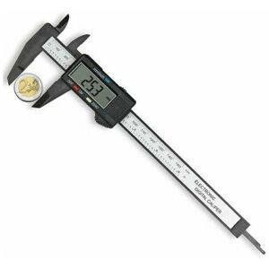 Euritecsa - lectronique numérique vernier calibre 0-150mm haute résistance en plastique outil de mesure diamètre intérieur et extérieur - Écran lcd Euritecsa - lectronique numérique vernier calibre 0-150mm haute résistance en plastique outil de mesure diamètre intérieur et extérieur - Écran lcd