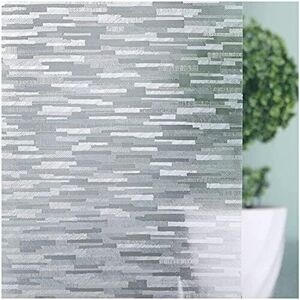 LINGHHANG Electrostatic Window Film Blackout Anti uv Window Film Adhesive Glass Reusable Anti Static Privacy Frosted Good for Office 45 x 200CM LINGHHANG Electrostatic Window Film Blackout Anti uv Window Film Adhesive Glass Reusable Anti Static Privacy Frosted Good for Office 45 x 200CM