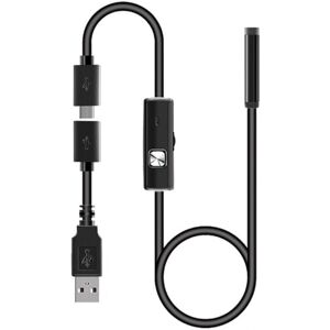 Csparkv - Endoscope Camera -usb Endoscope Inspection Camera, Semi Rigid Cable, IP67 Waterproof with 6 led Lights 7.9mm Probe for Android,(5M, No Csparkv - Endoscope Camera -usb Endoscope Inspection Camera, Semi Rigid Cable, IP67 Waterproof with 6 led Lights 7.9mm Probe for Android,(5M, No