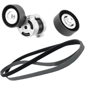 TLILY Engine Belt Tensioner Pulley Kit for E87 120i E46 E90 E91 316i 318i 320i X1 N46 11287524267 11281440378 11287631810 TLILY Engine Belt Tensioner Pulley Kit for E87 120i E46 E90 E91 316i 318i 320i X1 N46 11287524267 11281440378 11287631810