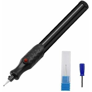 HOOPZI Engraving Pen Electric Engraving Engraver Pen Carve Tool Mini Kit For Engraver Chisel Jewelry Metal Glass Tools Wood Carving Black Leather HOOPZI Engraving Pen Electric Engraving Engraver Pen Carve Tool Mini Kit For Engraver Chisel Jewelry Metal Glass Tools Wood Carving Black Leather