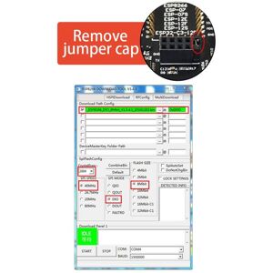Tlily - ESP8266 Test Rack Module Programmer Support ESP-01 01S 12 ESP32-C3-12F Multi-Function Portable Tlily - ESP8266 Test Rack Module Programmer Support ESP-01 01S 12 ESP32-C3-12F Multi-Function Portable