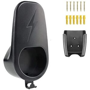 Gotrays - ev Charger Holder, Type 2 ev Cable Holder Electric Car Organizer, Wall Mount Charger Holder, for Tesla Model 3/Y/X/S, European Standards Gotrays - ev Charger Holder, Type 2 ev Cable Holder Electric Car Organizer, Wall Mount Charger Holder, for Tesla Model 3/Y/X/S, European Standards