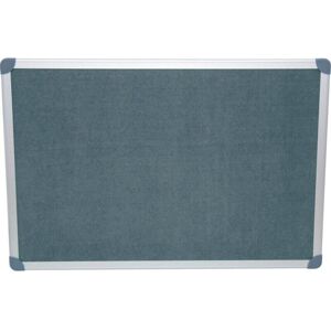 Offis - Executive Felt Notice Board 900X600MM Grey Aluminium Trim Offis - Executive Felt Notice Board 900X600MM Grey Aluminium Trim