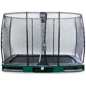 Exit Toys - exit Elegant ground trampoline 7x12ft with Economy safety net - green Exit Toys - exit Elegant ground trampoline 7x12ft with Economy safety net - green