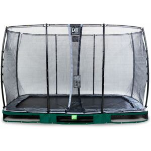 Exit Toys - exit Elegant ground trampoline 8x14ft with Economy safety net - green Exit Toys - exit Elegant ground trampoline 8x14ft with Economy safety net - green