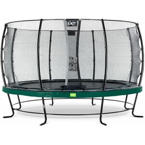 EXIT TOYS EXIT Elegant trampoline 14ft with Economy safetynet - green EXIT TOYS EXIT Elegant trampoline 14ft with Economy safetynet - green