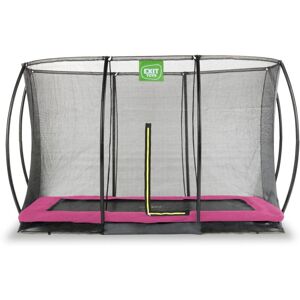 Exit Toys - exit Silhouette ground trampoline 7x10ft with safety net - pink Exit Toys - exit Silhouette ground trampoline 7x10ft with safety net - pink