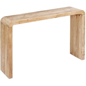 SWEEEK Exotic Acacia Wood Console, Dana, Natural, 120x30x75 cm SWEEEK Exotic Acacia Wood Console, Dana, Natural, 120x30x75 cm