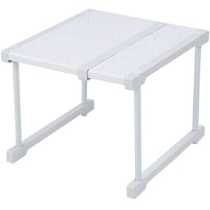 GROOFOO Expandable Cabinet Shelf Carbon Steel abs pp Closet Storage Shelf Cabinet Organizer Riser Rack for Kitchen Cupboard Under Sink 27 to 38cm/10.6 to GROOFOO Expandable Cabinet Shelf Carbon Steel abs pp Closet Storage Shelf Cabinet Organizer Riser Rack for Kitchen Cupboard Under Sink 27 to 38cm/10.6 to