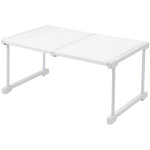 GROOFOO Expandable Cabinet Shelf Carbon Steel abs pp Closet Storage Shelf Cabinet Organizer Riser Rack for Kitchen Cupboard Under Sink 47 to 68cm/18.5 to GROOFOO Expandable Cabinet Shelf Carbon Steel abs pp Closet Storage Shelf Cabinet Organizer Riser Rack for Kitchen Cupboard Under Sink 47 to 68cm/18.5 to