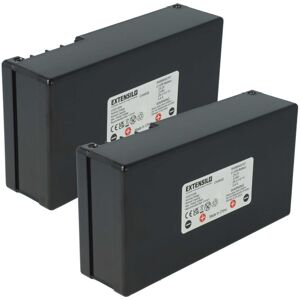 EXTENSILO 2x Battery compatible with Ambrogio L30 Elite, L30, L 30e Lite, Alex, L20, L30 Basic, L 20, L 30 deluxe Lawnmower (3400mAh, 25.2 V, Li-Ion) EXTENSILO 2x Battery compatible with Ambrogio L30 Elite, L30, L 30e Lite, Alex, L20, L30 Basic, L 20, L 30 deluxe Lawnmower (3400mAh, 25.2 V, Li-Ion)