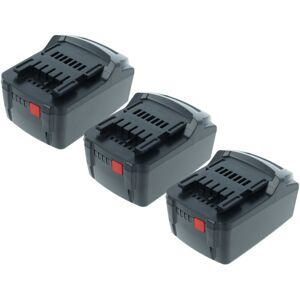 EXTENSILO 3x Replacement Battery compatible with Eisenblätter HT Filing Sander Electric Power Tools (5000 mAh, Li-ion, 18 V) EXTENSILO 3x Replacement Battery compatible with Eisenblätter HT Filing Sander Electric Power Tools (5000 mAh, Li-ion, 18 V)