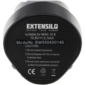 Makita Battery LCT207 - 2500mAh - Li-ion - 10.8V - EXTENSILO Makita Battery LCT207 - 2500mAh - Li-ion - 10.8V - EXTENSILO