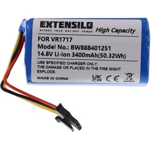 Extensilo - Battery Replacement for Sencor srx 1002, 4INR19/66 for Vacuum Cleaner (3400 mAh, 14.8 v, Li-Ion) Extensilo - Battery Replacement for Sencor srx 1002, 4INR19/66 for Vacuum Cleaner (3400 mAh, 14.8 v, Li-Ion)