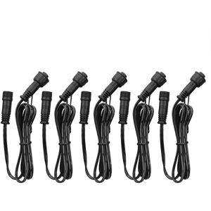 Cyslmuk - Extension Cable, 5 Pack, For led Recessed Spotlights, Waterproof IP67, 1M / 3.3Ft, 2Pin, with Male and Female Connectors Cyslmuk - Extension Cable, 5 Pack, For led Recessed Spotlights, Waterproof IP67, 1M / 3.3Ft, 2Pin, with Male and Female Connectors