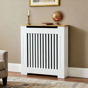 UNHO Extra Tall 92cm Radiator Cover MDF Modern Cabinet Slatted Grill Wood Texture Top, Small 78 x 20 x 92.5 cm UNHO Extra Tall 92cm Radiator Cover MDF Modern Cabinet Slatted Grill Wood Texture Top, Small 78 x 20 x 92.5 cm