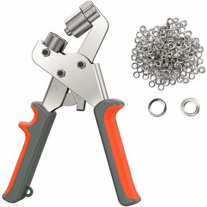TINOR Eyelet Tool Kit Eyelet Press Pliers Manual Handheld Punch Kits Handheld Eyelet Machine with Eyelets 100 Piece Set TINOR Eyelet Tool Kit Eyelet Press Pliers Manual Handheld Punch Kits Handheld Eyelet Machine with Eyelets 100 Piece Set