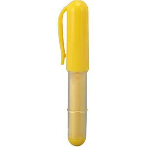 GROOFOO Fabric Chalk Marker Precise Marking Easy to Remove Multipurpose Portable Fabric Chalk Liner Pen for Sewing Quilting Crafting Yellow GROOFOO Fabric Chalk Marker Precise Marking Easy to Remove Multipurpose Portable Fabric Chalk Liner Pen for Sewing Quilting Crafting Yellow
