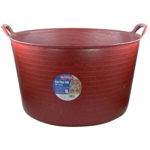 Faithfull Eco Flex Tub Bucket 56 litre - Recycled Red FAIECOFLXR56 Faithfull Eco Flex Tub Bucket 56 litre - Recycled Red FAIECOFLXR56