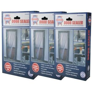 Faithfull FAIDUSTDOOR Reusable Decorators Door Dust Sealer - Pack of 3 Faithfull FAIDUSTDOOR Reusable Decorators Door Dust Sealer - Pack of 3