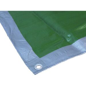 Faithfull Tarpaulin Green/Silver 5.4 x 3.6m (18 x 12ft) 80gsm FAITARP1812 Faithfull Tarpaulin Green/Silver 5.4 x 3.6m (18 x 12ft) 80gsm FAITARP1812