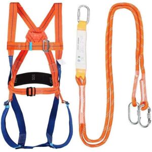 WOIYIC Fall Protection Safety Harness Kit, Fall Protection Safety Harness, High Altitude Work Fall Protection, Fall Protection Kit, for Climbing, Working at WOIYIC Fall Protection Safety Harness Kit, Fall Protection Safety Harness, High Altitude Work Fall Protection, Fall Protection Kit, for Climbing, Working at