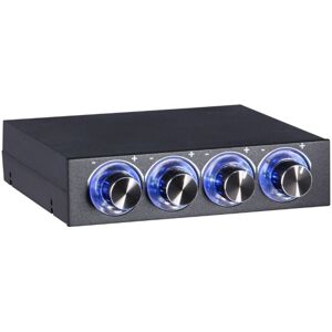 Tlily - Fan Speed Controller 4 Channel with led Controls Up to Sets of pc Computer Fans and cpu hdd vga Tlily - Fan Speed Controller 4 Channel with led Controls Up to Sets of pc Computer Fans and cpu hdd vga