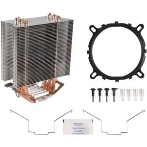 Tlily - Fanless cpu Cooler 12Cm Fan 6 Copper Heatpipes Cooling Radiator for lga 1150/1151/1155/1156/775 amd Tlily - Fanless cpu Cooler 12Cm Fan 6 Copper Heatpipes Cooling Radiator for lga 1150/1151/1155/1156/775 amd