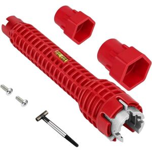 Readcly - Faucet and Sink Installation Wrench for Kitchen Faucet Repair, Multifunctional Installation Tool, Basin Wrench, Plumbing Tools Readcly - Faucet and Sink Installation Wrench for Kitchen Faucet Repair, Multifunctional Installation Tool, Basin Wrench, Plumbing Tools