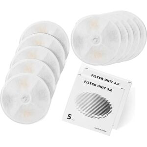 COOCHEER Filter element for water dispenser for cats and dogs, 3.0 10 pieces for use with EVERSWEET 2.0 & 3.0 & CYBERTAIL water dispensers COOCHEER Filter element for water dispenser for cats and dogs, 3.0 10 pieces for use with EVERSWEET 2.0 & 3.0 & CYBERTAIL water dispensers