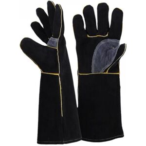 YMYNY Fireproof Heat Resistant Gloves, Leather with Kevlar Stitching, Perfect for Fireplace, Stove, Oven, Grill, Welding, bbq, mig, Pot Holders and Animal YMYNY Fireproof Heat Resistant Gloves, Leather with Kevlar Stitching, Perfect for Fireplace, Stove, Oven, Grill, Welding, bbq, mig, Pot Holders and Animal
