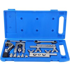 Memkey - Flaring Tool Set, Professional Easy Flaring Tool and Crimping Tool Set for Reaming Copper Aluminum Tubes and Other Pipes - 10 Pieces Memkey - Flaring Tool Set, Professional Easy Flaring Tool and Crimping Tool Set for Reaming Copper Aluminum Tubes and Other Pipes - 10 Pieces