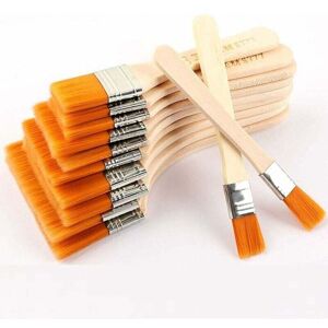 Alwaysh - Flat Paint Brushes With Wooden Handle Large Flat Acrylic Paint Brush Professional Flat Acrylic Paint Brushes Nylon Painting Brush Used For Alwaysh - Flat Paint Brushes With Wooden Handle Large Flat Acrylic Paint Brush Professional Flat Acrylic Paint Brushes Nylon Painting Brush Used For
