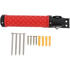 GROOFOO Flip Up Grab Bar Doorway Flip Assist Handle Non Slip Door Assistant Support Grip Handle for Wall Doorframe Stairs Steps Seniors Elderly Red GROOFOO Flip Up Grab Bar Doorway Flip Assist Handle Non Slip Door Assistant Support Grip Handle for Wall Doorframe Stairs Steps Seniors Elderly Red