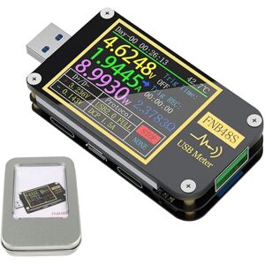 Csparkv - FNB48 pd usb Voltage Tester usb 3.0 Voltmeter dc 4-24V 6.5A Voltage Current Tester usb c Multimeter pps Fast Charging Csparkv - FNB48 pd usb Voltage Tester usb 3.0 Voltmeter dc 4-24V 6.5A Voltage Current Tester usb c Multimeter pps Fast Charging