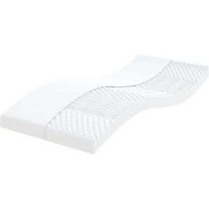 Foam Mattress White 90x190 cm 7-Zone Hardness 20 ild Vidaxl Foam Mattress White 90x190 cm 7-Zone Hardness 20 ild Vidaxl