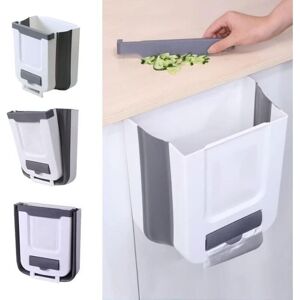 MUMU Foldable Hanging Trash can with lid for kitchen and camping, foldable kitchen trash can, kitchen waste bin for kitchen/camping/car/bathroom/office MUMU Foldable Hanging Trash can with lid for kitchen and camping, foldable kitchen trash can, kitchen waste bin for kitchen/camping/car/bathroom/office
