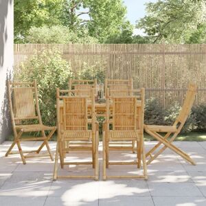 Vidaxl - Folding Garden Chairs 6 pcs 46x66x99 cm Bamboo Vidaxl - Folding Garden Chairs 6 pcs 46x66x99 cm Bamboo